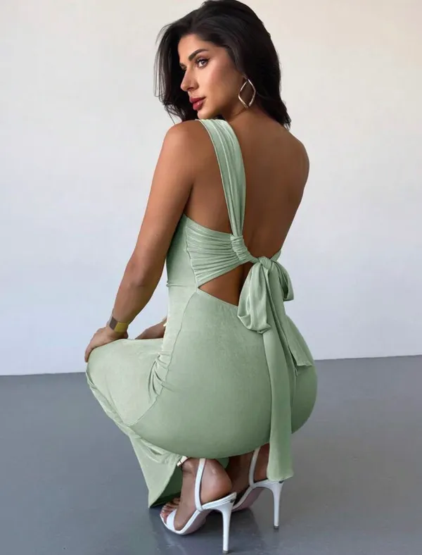 Open Back Maxi Dress  - Image 2