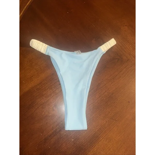 Unbranded Teal Bikini Size S Blue - Image 2