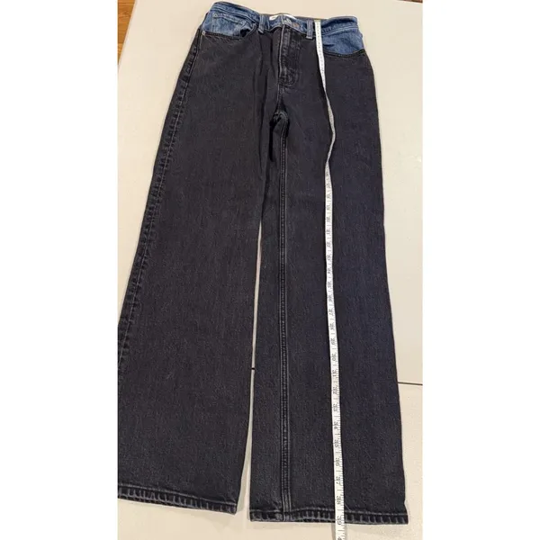 Abercrombie & Fitch ‘90s Relaxed Jeans Womens 26** Black Travel Vacation Western - Image 5