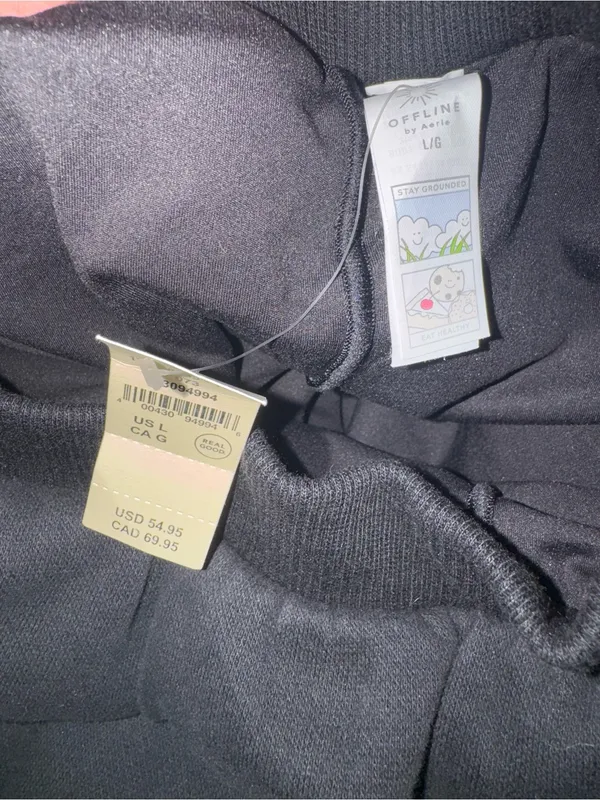 OFFLINE By Aerie Cloud Fleece Bubble Skort Size Large NWT - Image 4