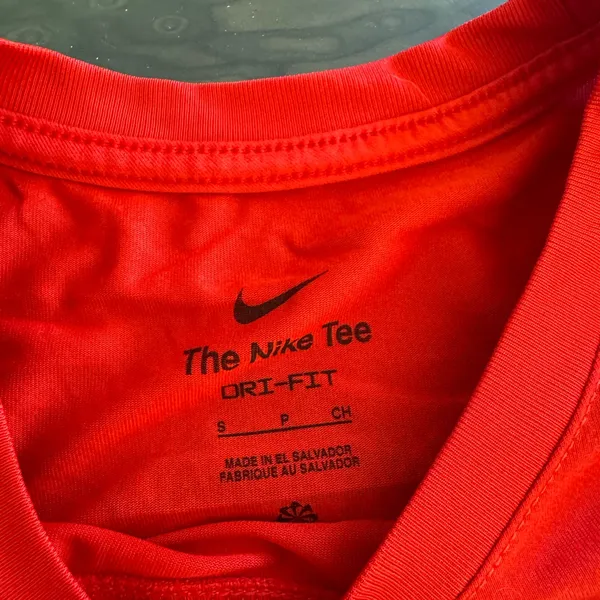Nike Ohio State University Red Dri-Fit Shirt - Image 2