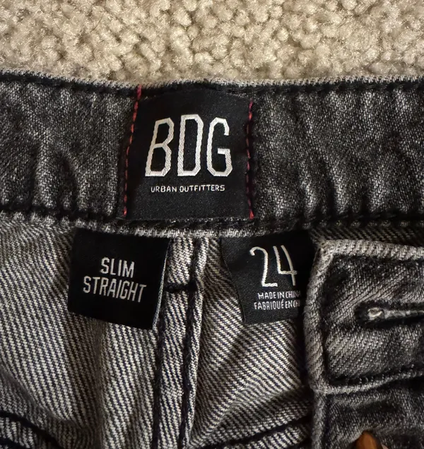 BDG Distressed Black Jeans - Image 3
