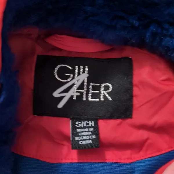 GIII Blue Red Fleece Buffalo Bills Pullover Size Small - Image 7
