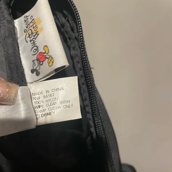 Vintage Walt Disney Black Pooh Waist Bag/ Fanny bag - Image 7