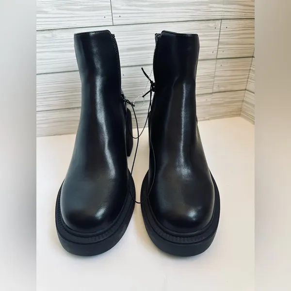Madden Girl Black Ankle Booties Womens Sz‎ 7.5 - Image 3