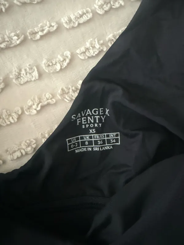 Savage X Fenty Sport Black Tank Top - Image 2