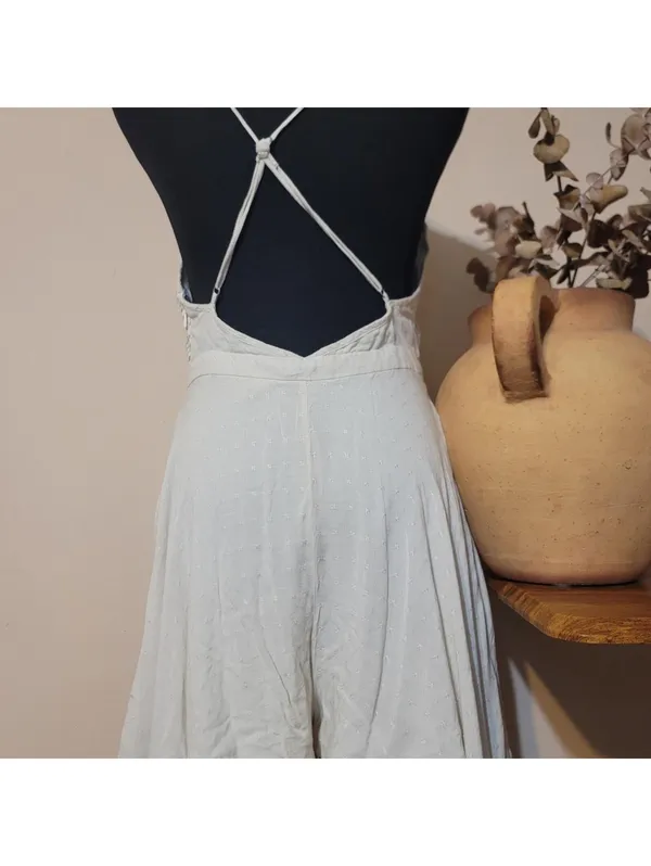 Kimchi Blue Ethereal White Romper Coquette Cottage Y2k Sz 6 - Image 5