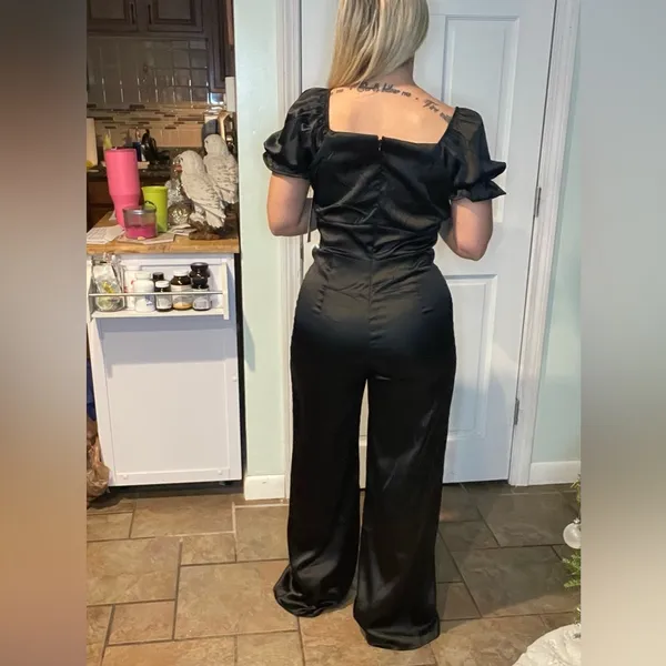 NWT Lulus Lustrous Looks Jumpsuit - Image 4