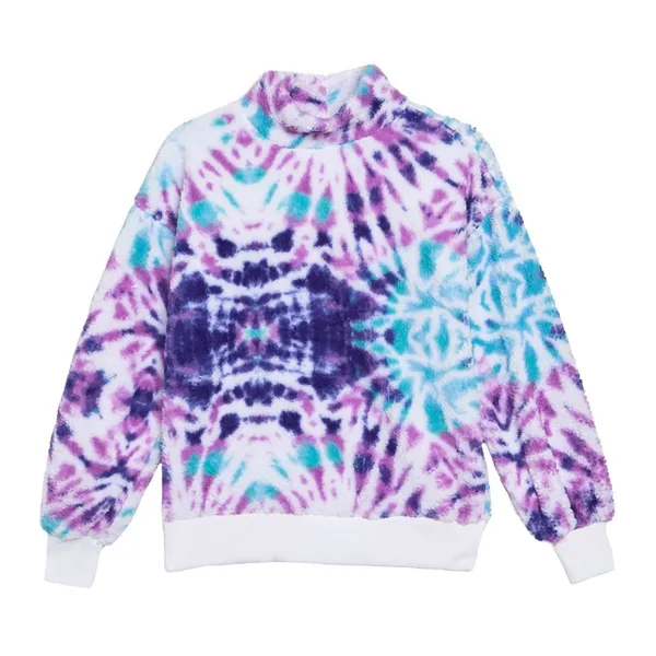 N WT Nordstrom Warm & Coze Tie-Dye Fleece Pullover - Image 2
