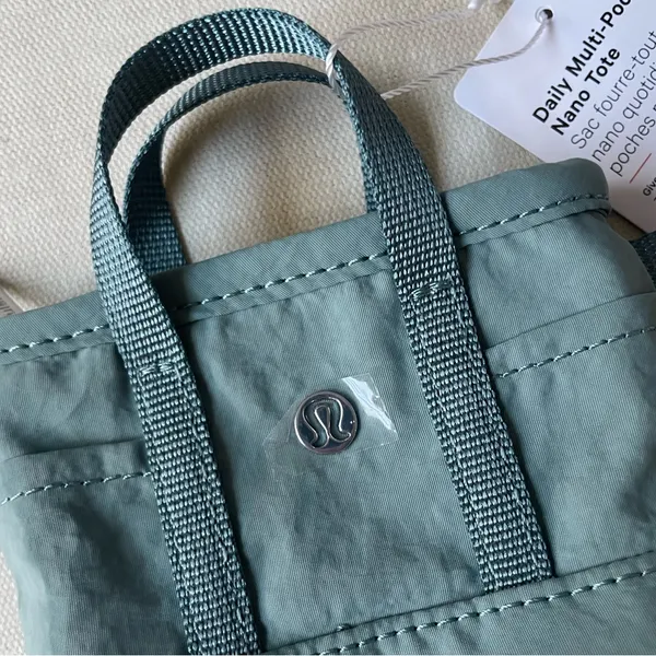 Lululemon Daily Multi-Pocket Nano Tote Bag - Crater Blue - Image 3