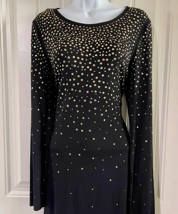 Sale! NEW! Gianni Bini Black Embellished Dress - Image 3