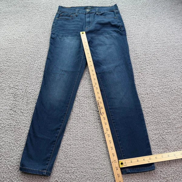 Aeropostale AERO High Rise Skinny Jeans Womens 10 Blue Stretch Denim Slim Fit - Image 4