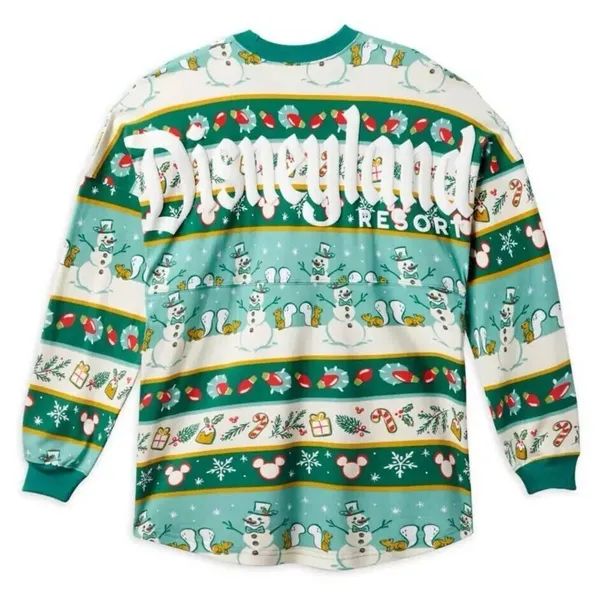 2022 DISNEY Spirit Jersey Adults - DISNEYLAND HOLIDAY CHRISTMAS UGLY SWEATER siz - Image 2