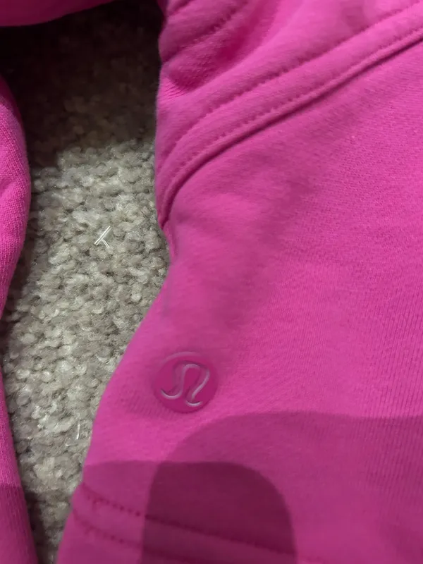 Lululemon Cropped Pink Hoodie - Image 6