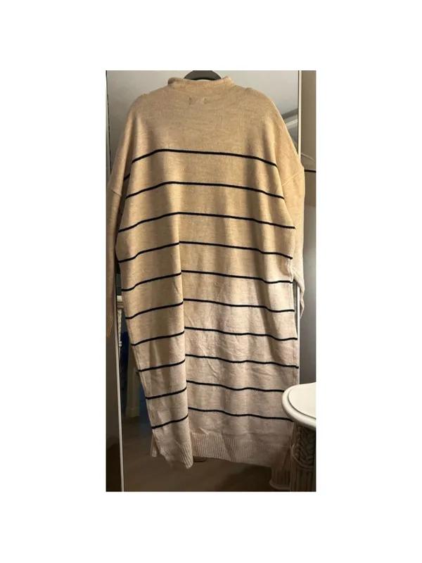 NEW ABBOTT ELEMENTARY Striped LONG SLEEVE SWEATER Dress 3X $69 - Image 2