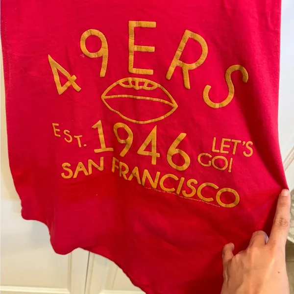 49ers vintage inspired tee Size L - Image 3