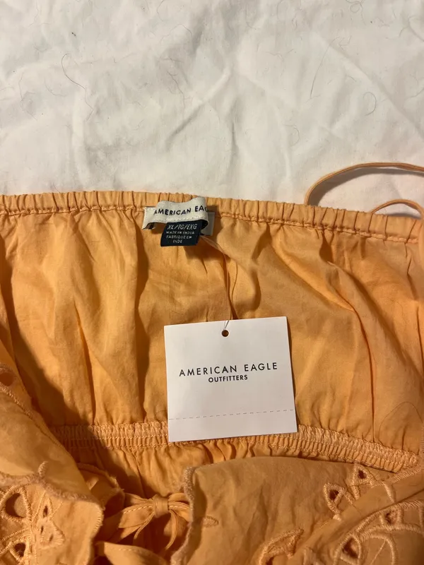 American Eagle Tie Front Tank Top - Image 3