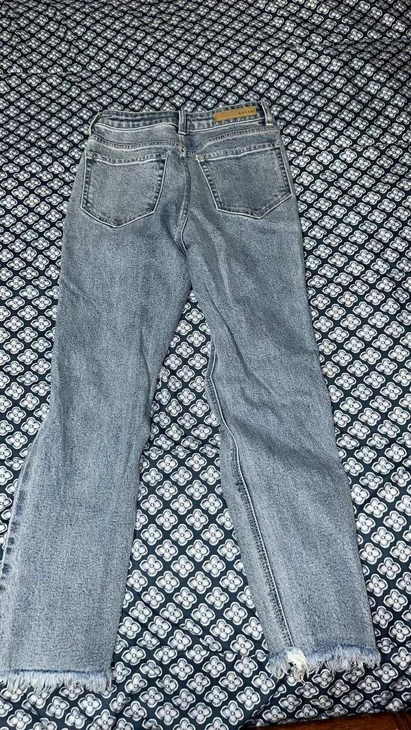 Cello Jeans Denim Distressed Mom Jeans - Image 5