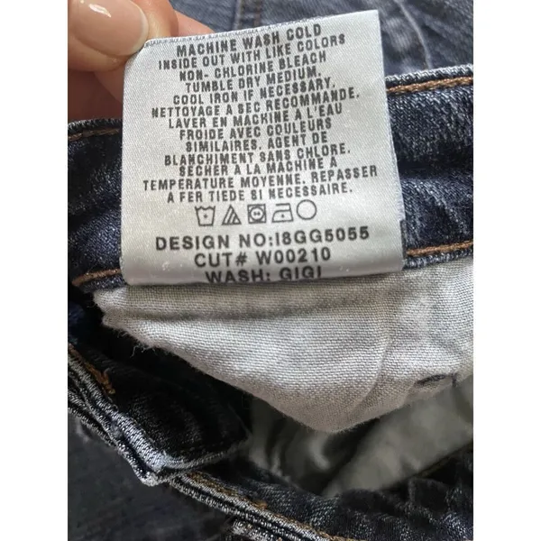 Joe’s Jeans Honey Fit Bootcut Gigi Wash Dark Blue Stretch Denim Women’s Sz 26 - Image 4