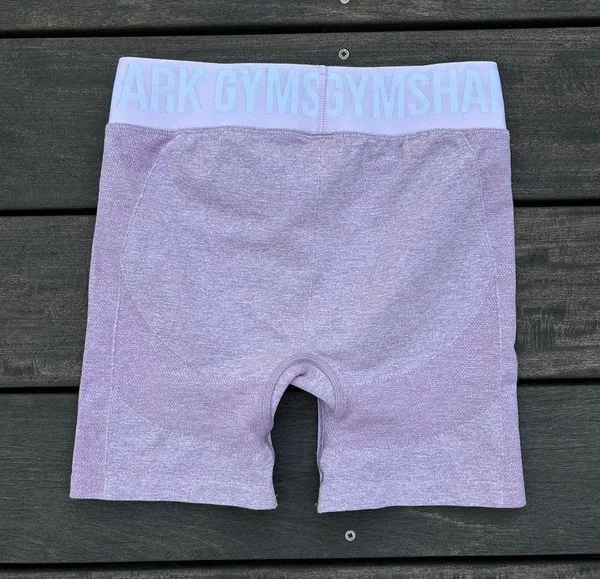 Gymshark Light Purple Active Shorts - Image 4