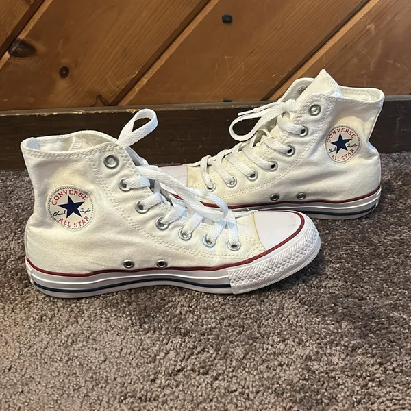 Converse Chuck Taylor All Star Canvas unisex high top OG white - Image 8