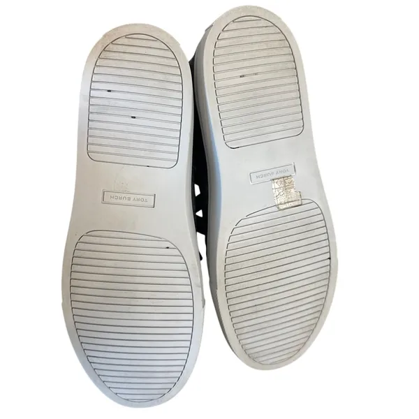 Tory Burch Marion Quilted Felt Sneakers Dovestone Grey 8‎ - Image 5