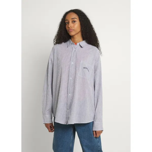 BDG Urban Outfitters‎ Striped Shirt Long Sleeve Button Down Pocket Oversized L - Image 2