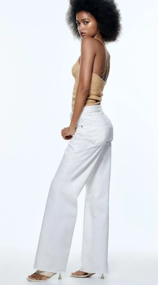 ZARA CHAIN KNIT TOP - Image 7