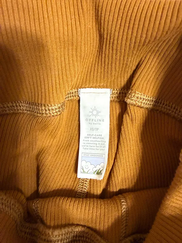 Aerie Foldover Flare Leggings - Image 3