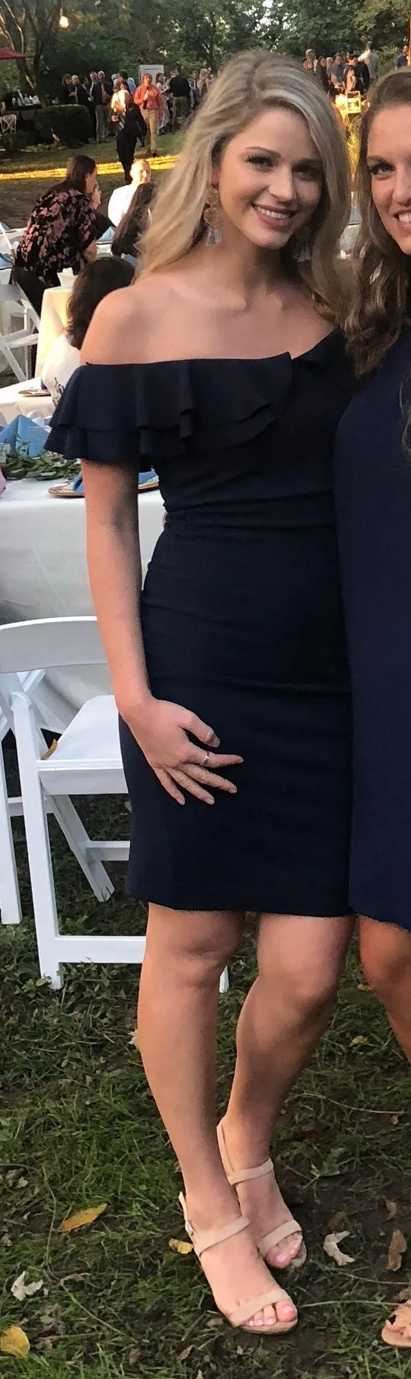 Wedding Guest Dress Blue - Image 2