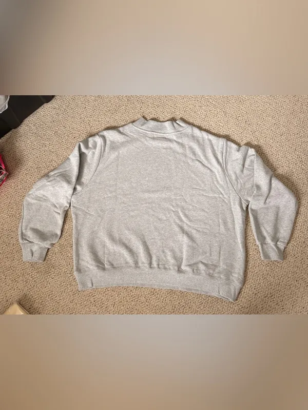PARKE Limited Edition 3rd Birthday Sweatshirt XXL Gray‎ Oversized Mock Neck - Image 4