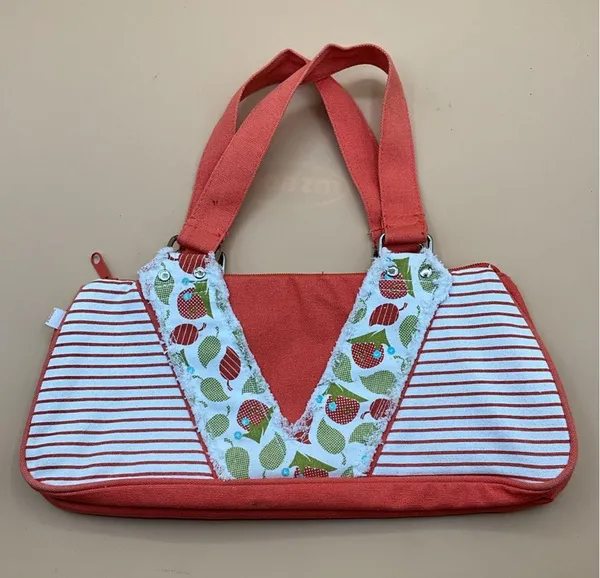 A Very Cool Rare Snail Print Vintage 2005 Paul Frank Large Handbag - Image 5