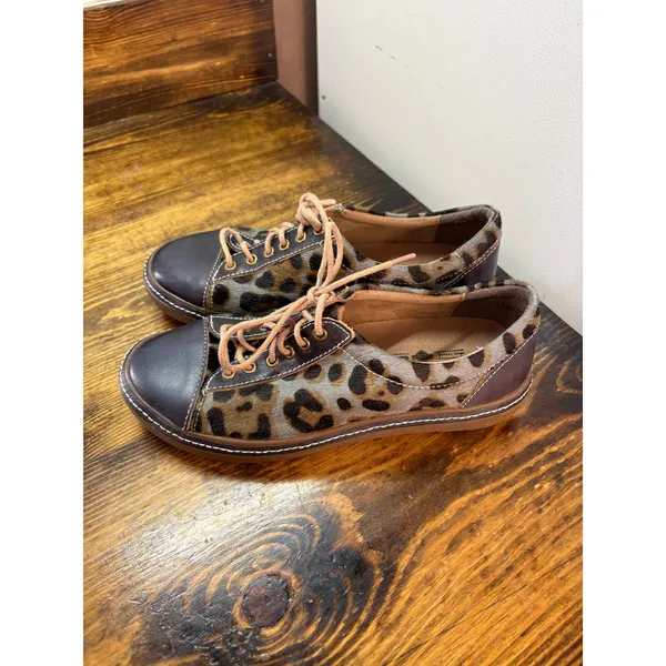 Spring Step‎ La'Artiste Calf Hair Animal Print Sneakers Size 5 (Size 5) - Image 2