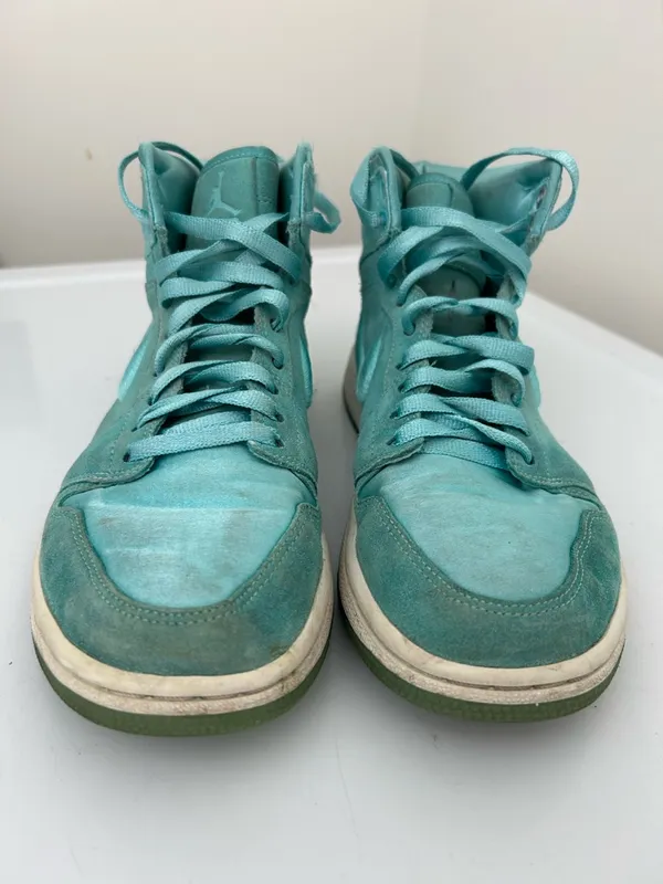 Nike Air Jordan Women’s 1 Retro High Soh Light Aqua Size 8.5 - Image 3