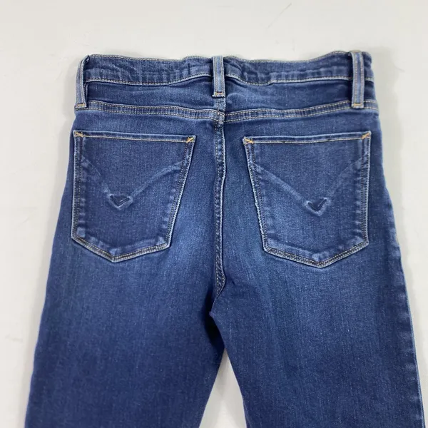 Hudson Barbara Super Skinny Jeans Womens 25 Blue‎ High Rise Medium Wash Denim - Image 9