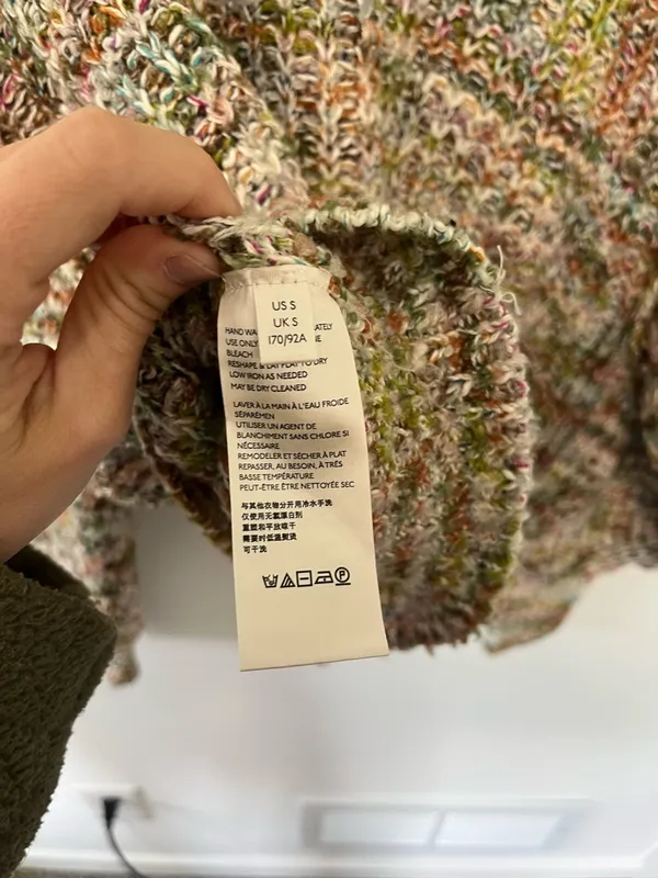 Free People Highland V Sweater- Size Small - Image 9