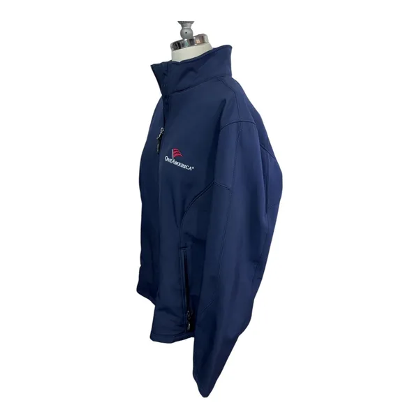 Core‎ 365 by North End Logic Navy Softshell Jacket One America Logo Women's L - Image 6