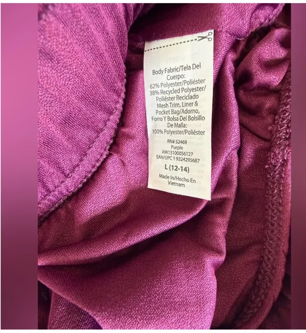 Women’s Shorts L Purple Size L - Image 4