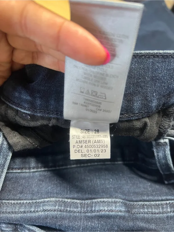 Joe’s Jeans Amser Mid-Rise Bootcut Jeans Dark Wash Size 28 - Image 10