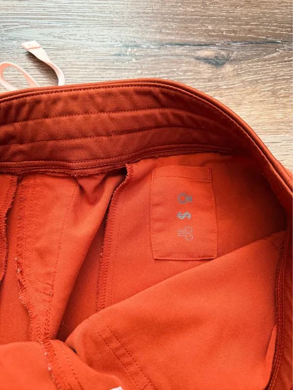 Figs Zamora Jogger Scrub Pants Orange  - Image 9