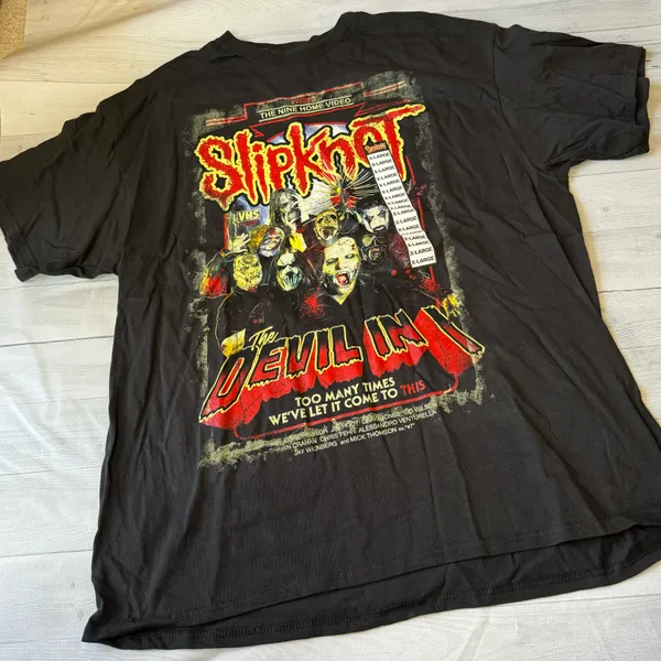 Slipknot Devil In I Graphic Band Tee Black Unisex XL NWOT - Image 2