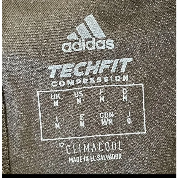 Adidas Techfit black compression shorts - Image 4