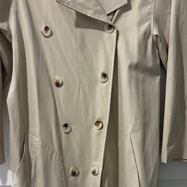 Zaful Beige Trench Coat for Women - Image 7