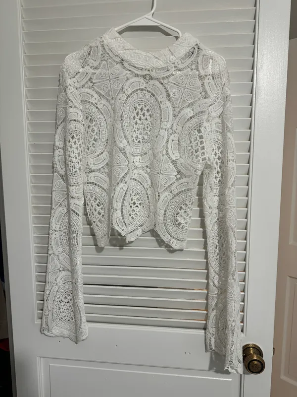 Boutique Lace Blouse - Image 2