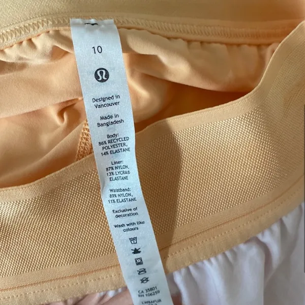 Lululemon Court Rival High Rise Skirt Size 10 - Image 4