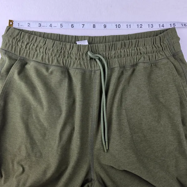 Beyond Yoga Spacedye Commuter Midi Jogger Pant Olive Green Heather Large - Image 8