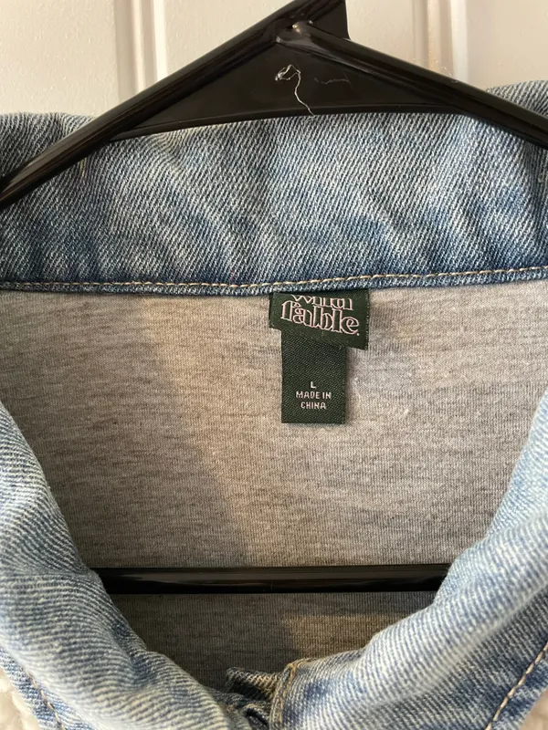 Wild Fable Sherpa Jean Jacket - Image 4