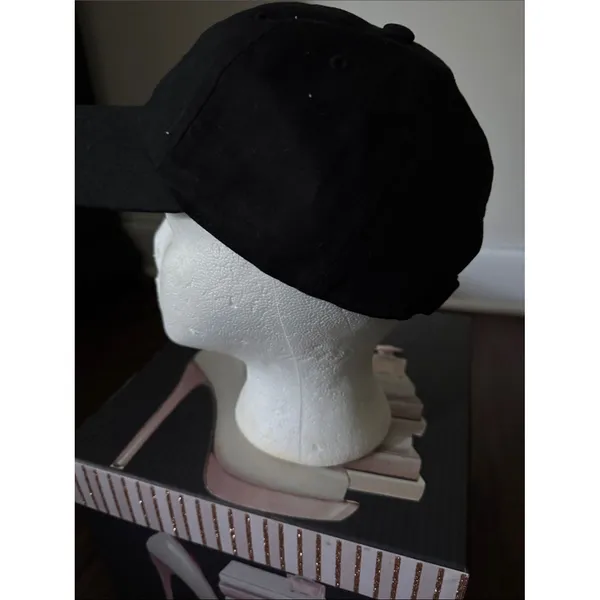 adidas Black Cap with White Logo Patch - Image 4