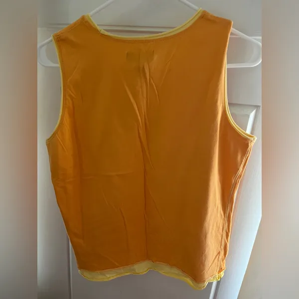 i.e. relaxed Yellow Orange Tank Top Size L - Image 2