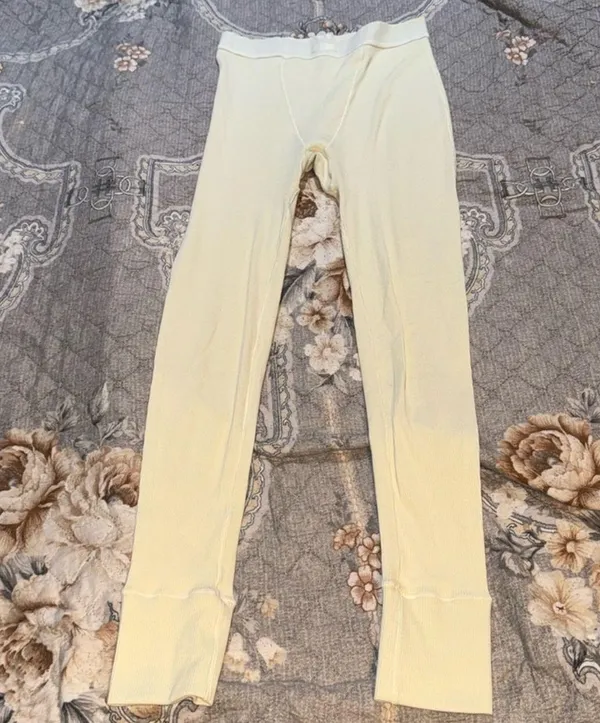 SKIMS COTTON RIB LEGGINGS - Image 2